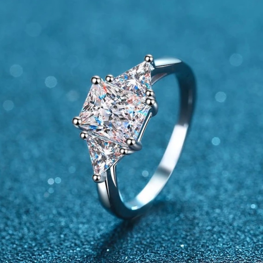 Moissanite Ring
